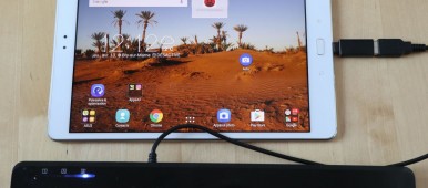 Clavier USB sur tablette Android