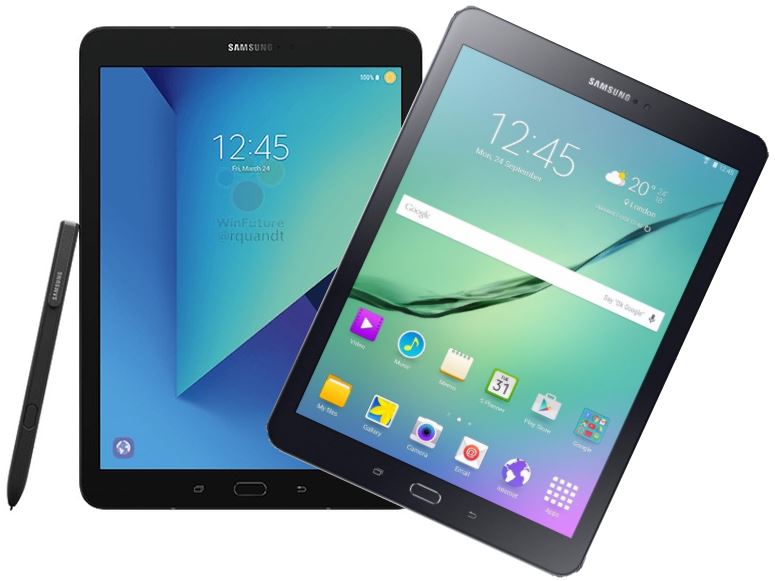 Samsung Galaxy Tab S2 et S3