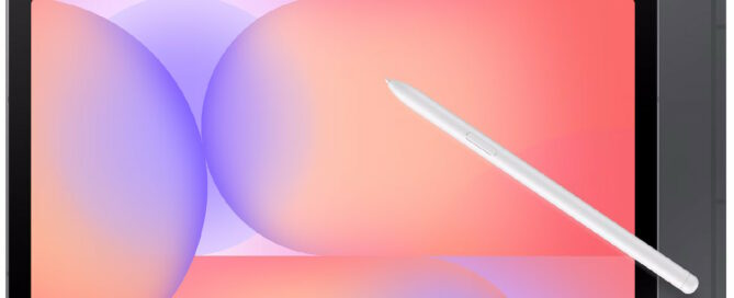 Samsung Galaxy Tab S10 Lite (dos et face) avec stylet